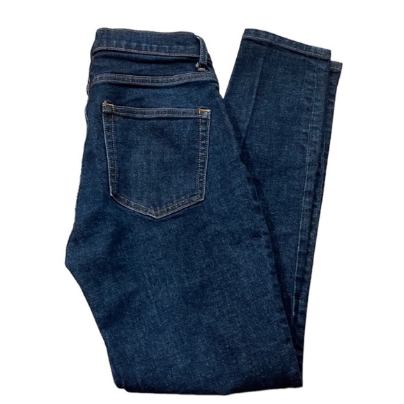 EVERLANE High-Rise Skinny Jean in Dark Wash Size 27 — washed never worn - Picture 8 of 10